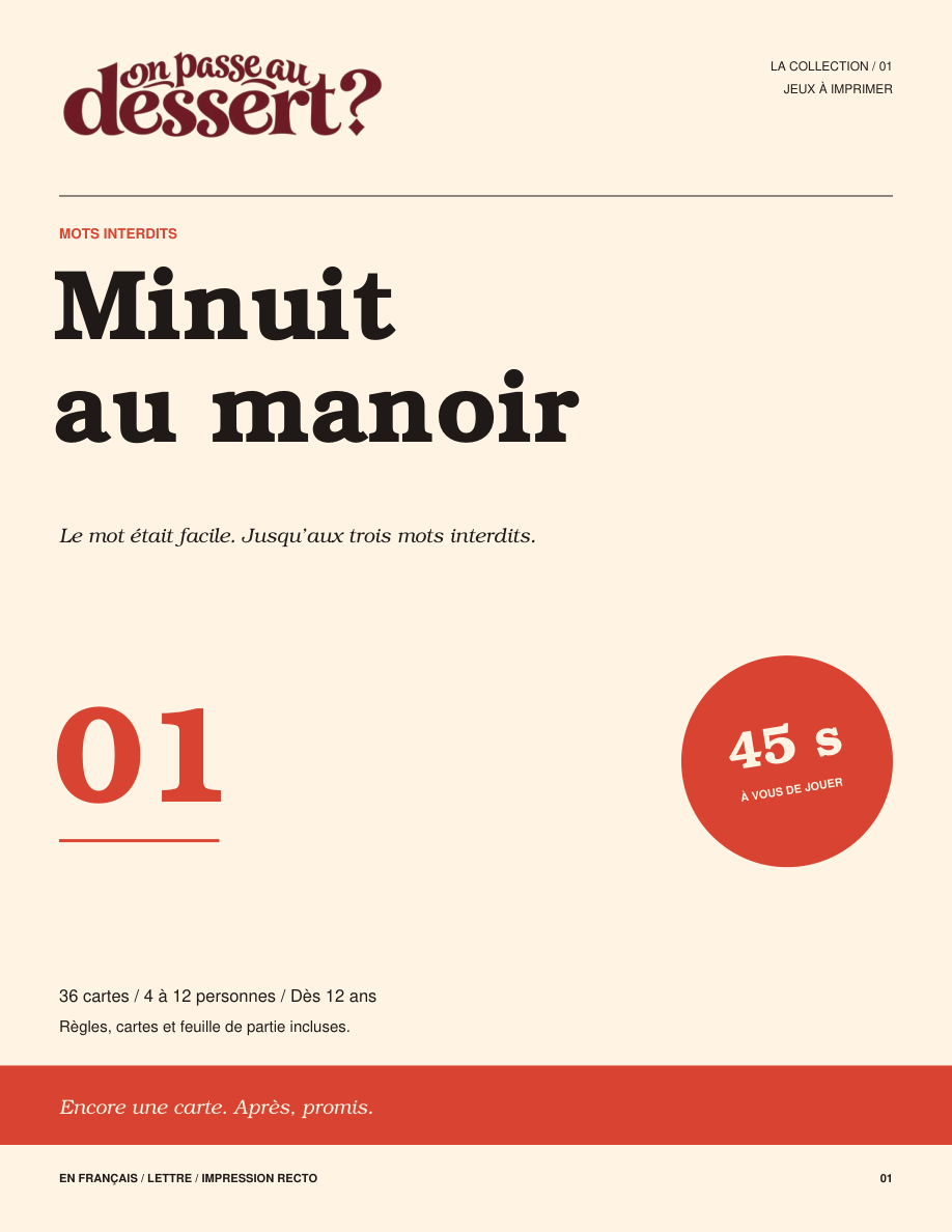 Minuit au manoir